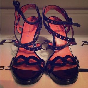 Via Spiga Strappy Heels Sz 6