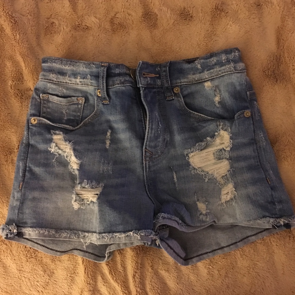 Express Denim Shorts