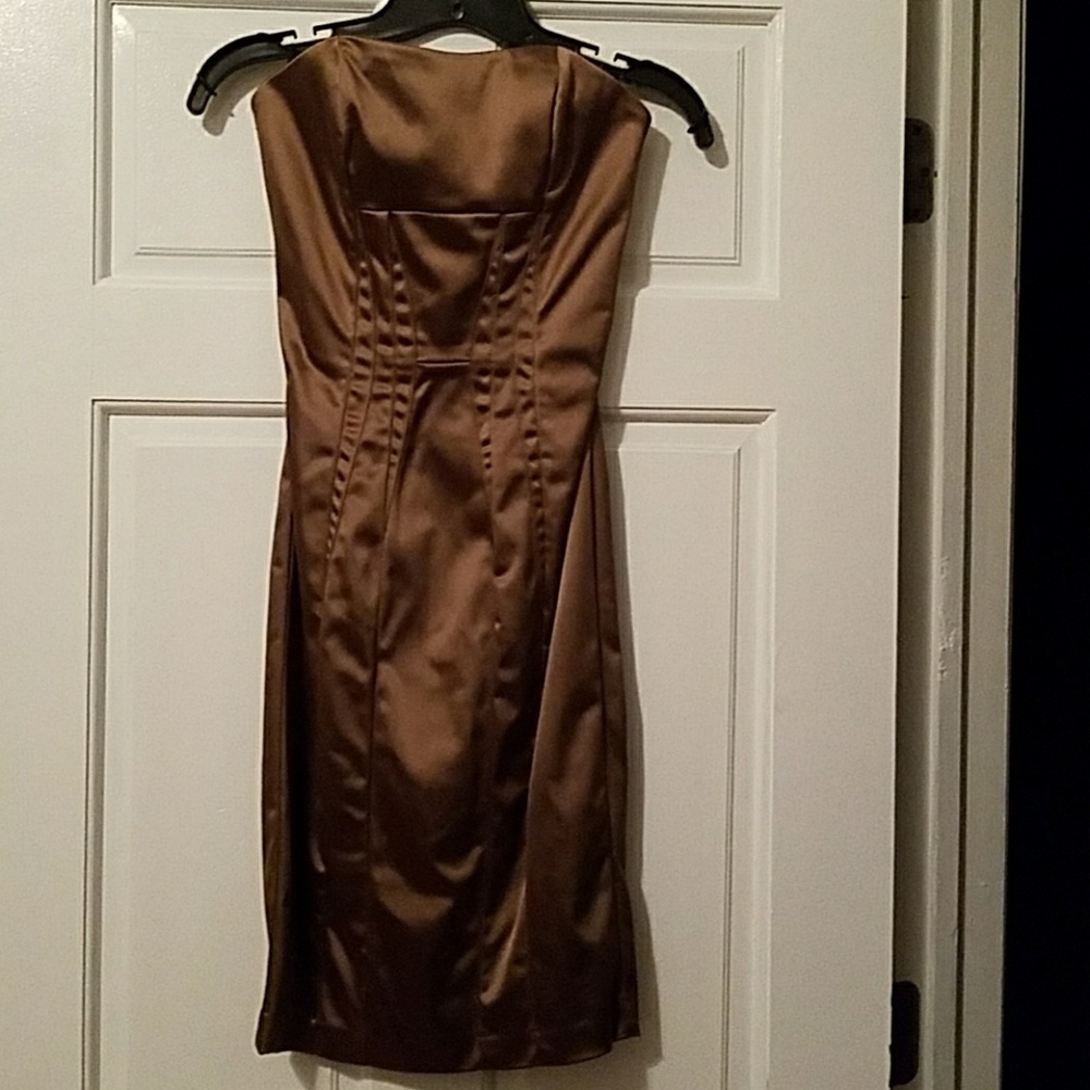 Bebe strapless dress