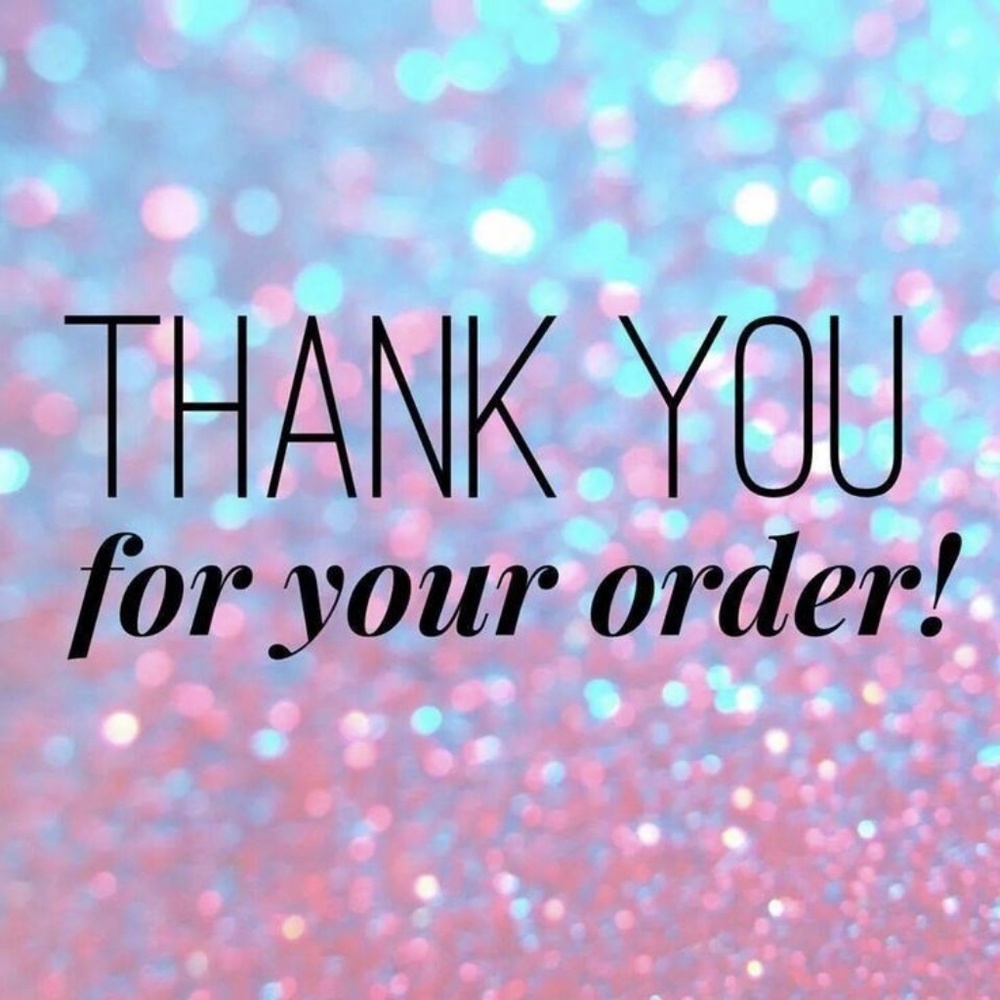 Thank you for your order!