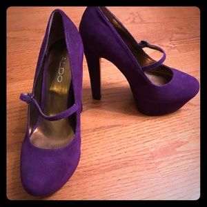 Aldo purple pumps