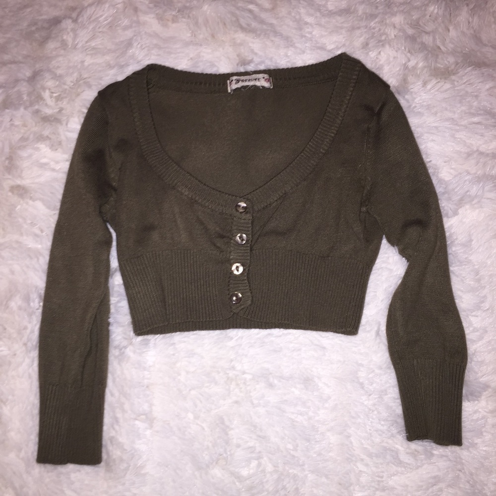 ❌SOLD❌ crop top cardigan