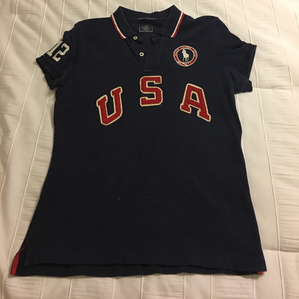 USA 2012 Olympics Ralph Lauren Polo