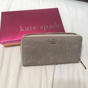 Glitter Kate spade wallet.