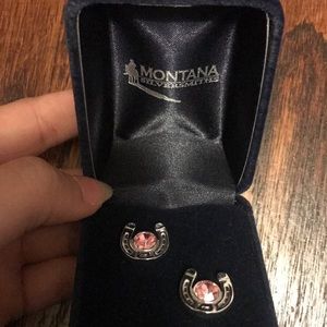 Montana Silversmiths Horseshoe earrings