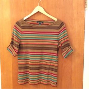 Lauren Striped tee