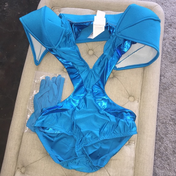 NEW Lady Gaga Poker Face Swimsuit Costume - Picture 3 of 3