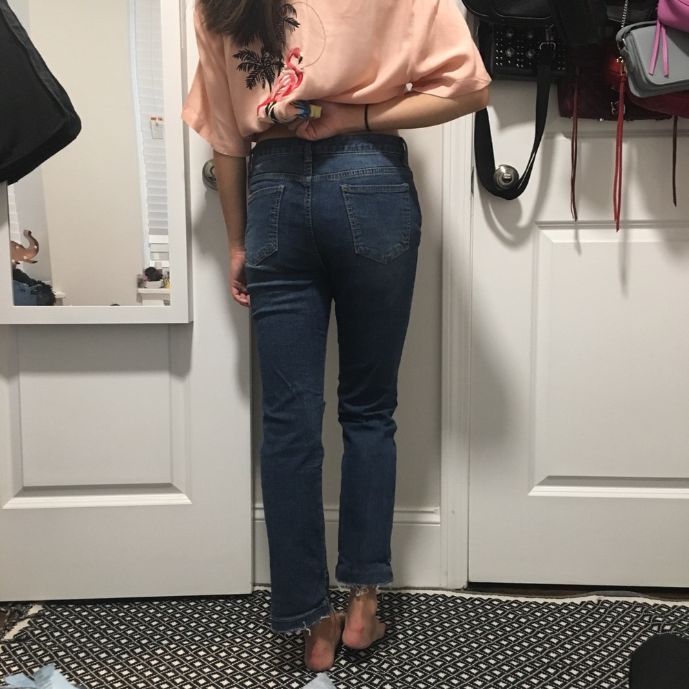 Straight jeans