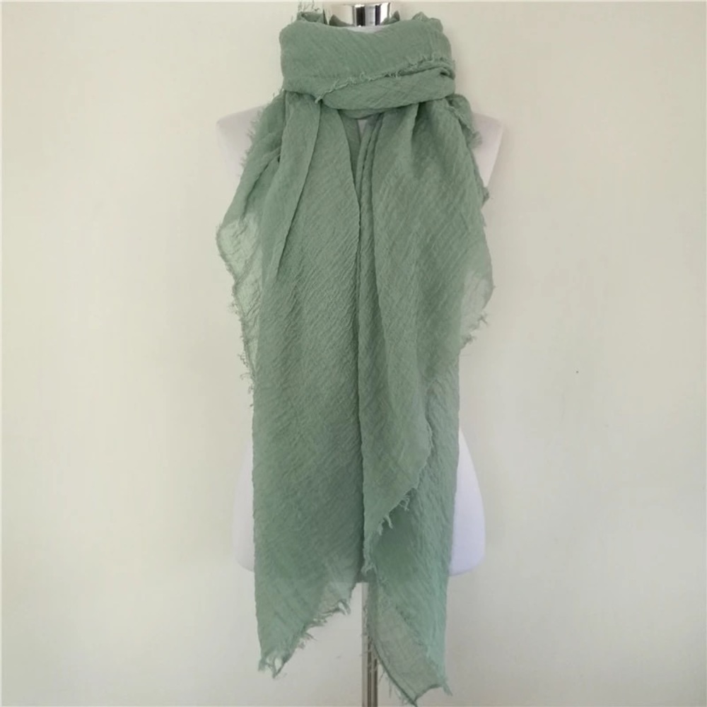 Cotton scarf hijab 3 pieces - Picture 7 of 7