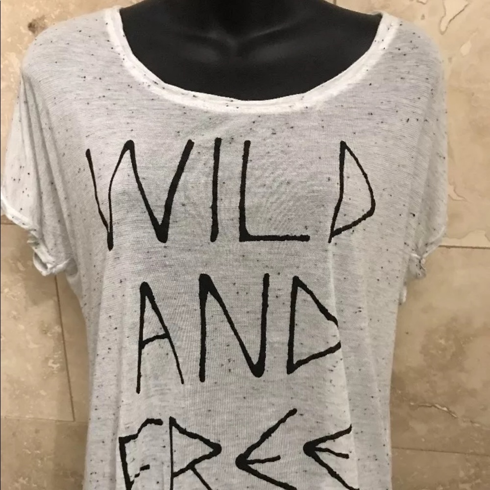 TopShop wild and free slouchy t-shirt