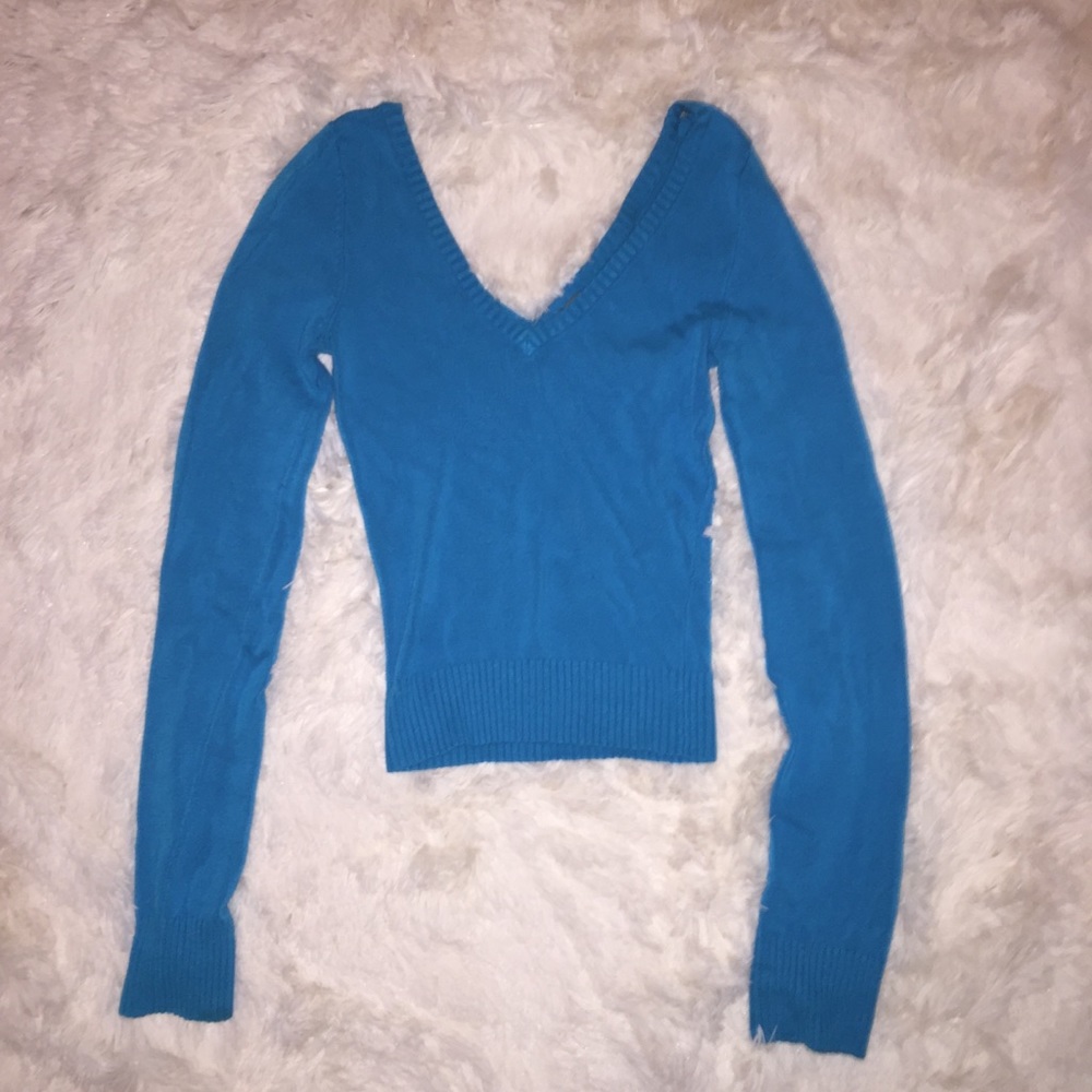 Turquoise sweater