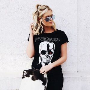Terminator graphic Karl Lagerfeld Tee