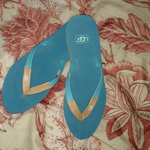 Ugg wedge flip flops