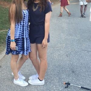 Blue romper