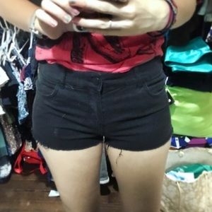 🌈BUNDLE FREE🌈Low Rise Black Jean Shorts