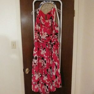 Lane Bryant pink dress