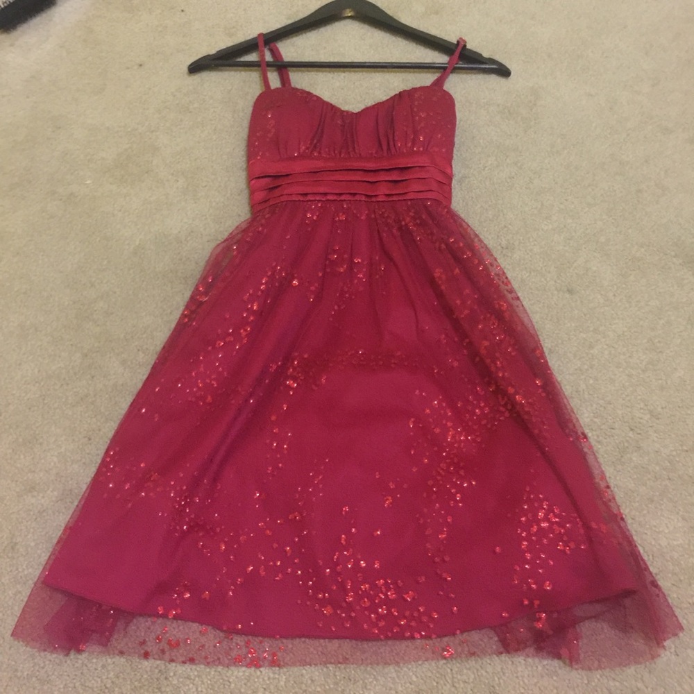 Red dress