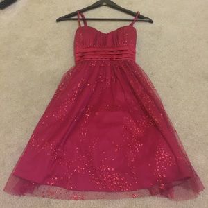 Red dress