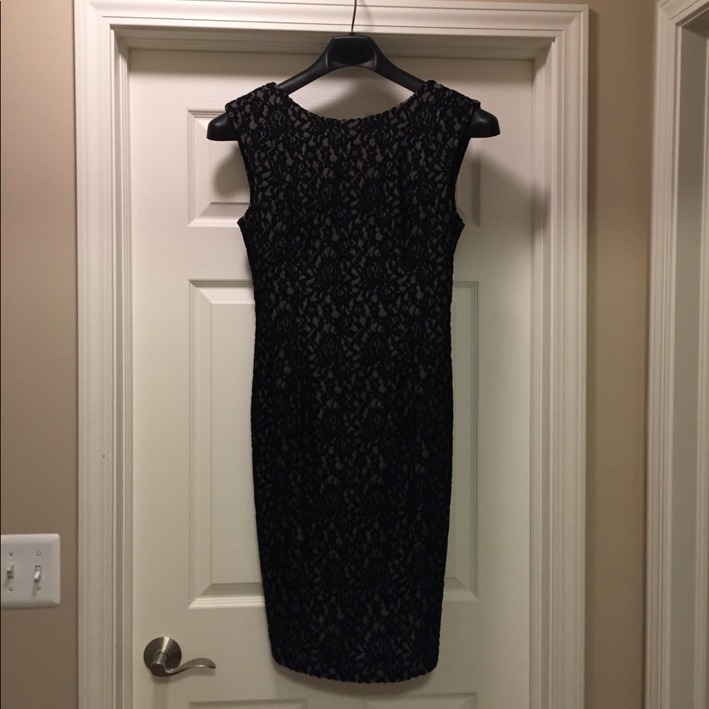 French Connection black lace cocktail dress