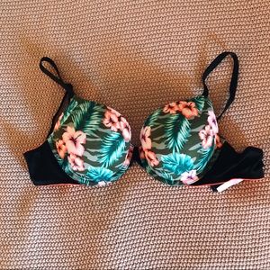 Tropical Floral Victoria's Secret PINK bra