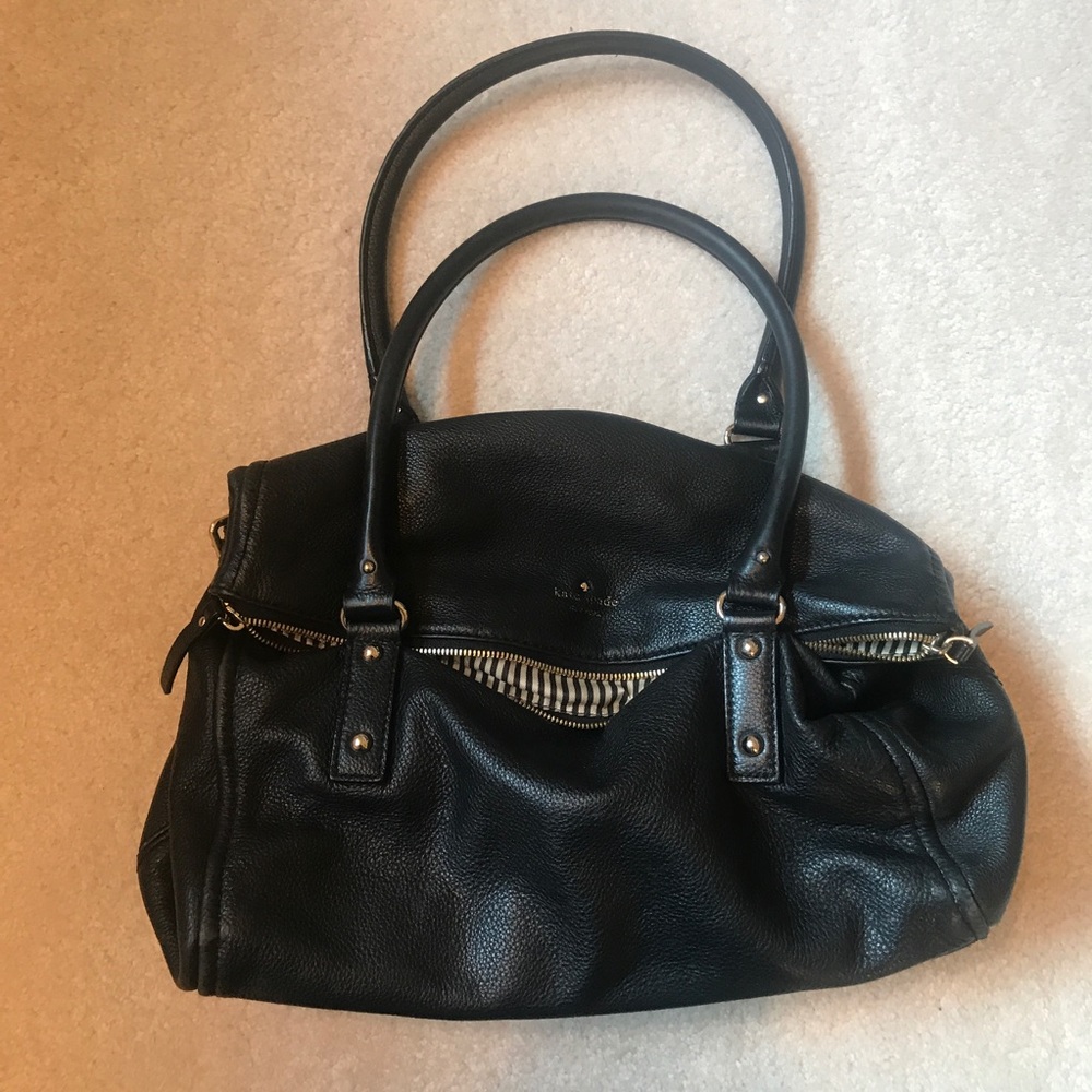 Kate Spade Black Leather Purse