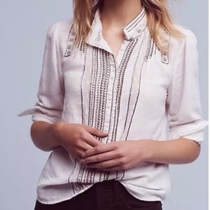 Anthropologie- Floreat beaded Button down $148! Anthropologie- Floreat beaded Button down $148!