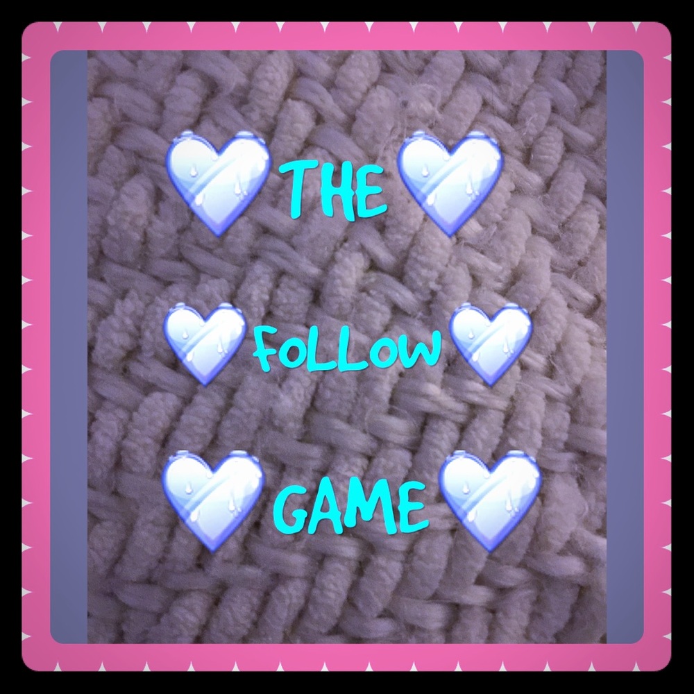 🌻My First Follow Game🌻