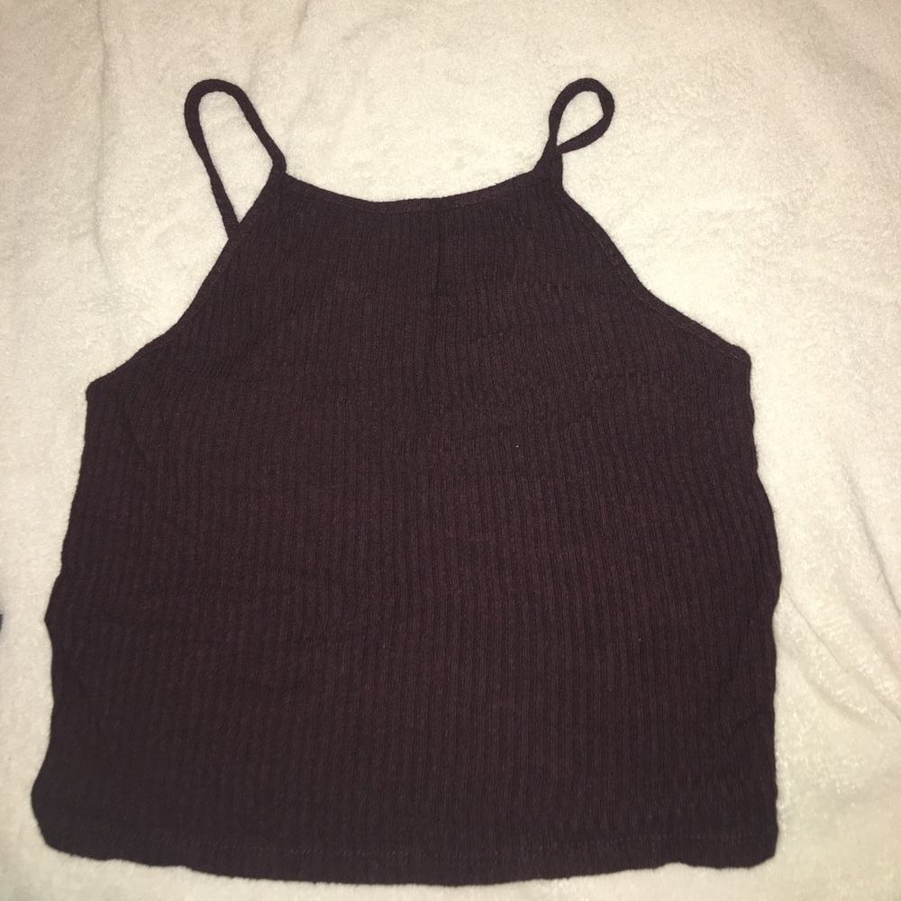 BRAND NEW Brandy Melville burgundy tank top