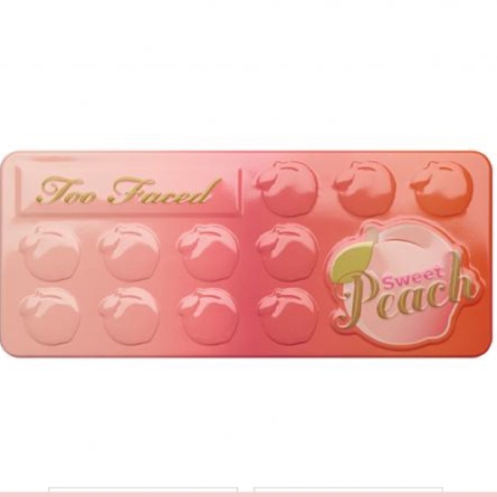 Two faced sweet Peach palette