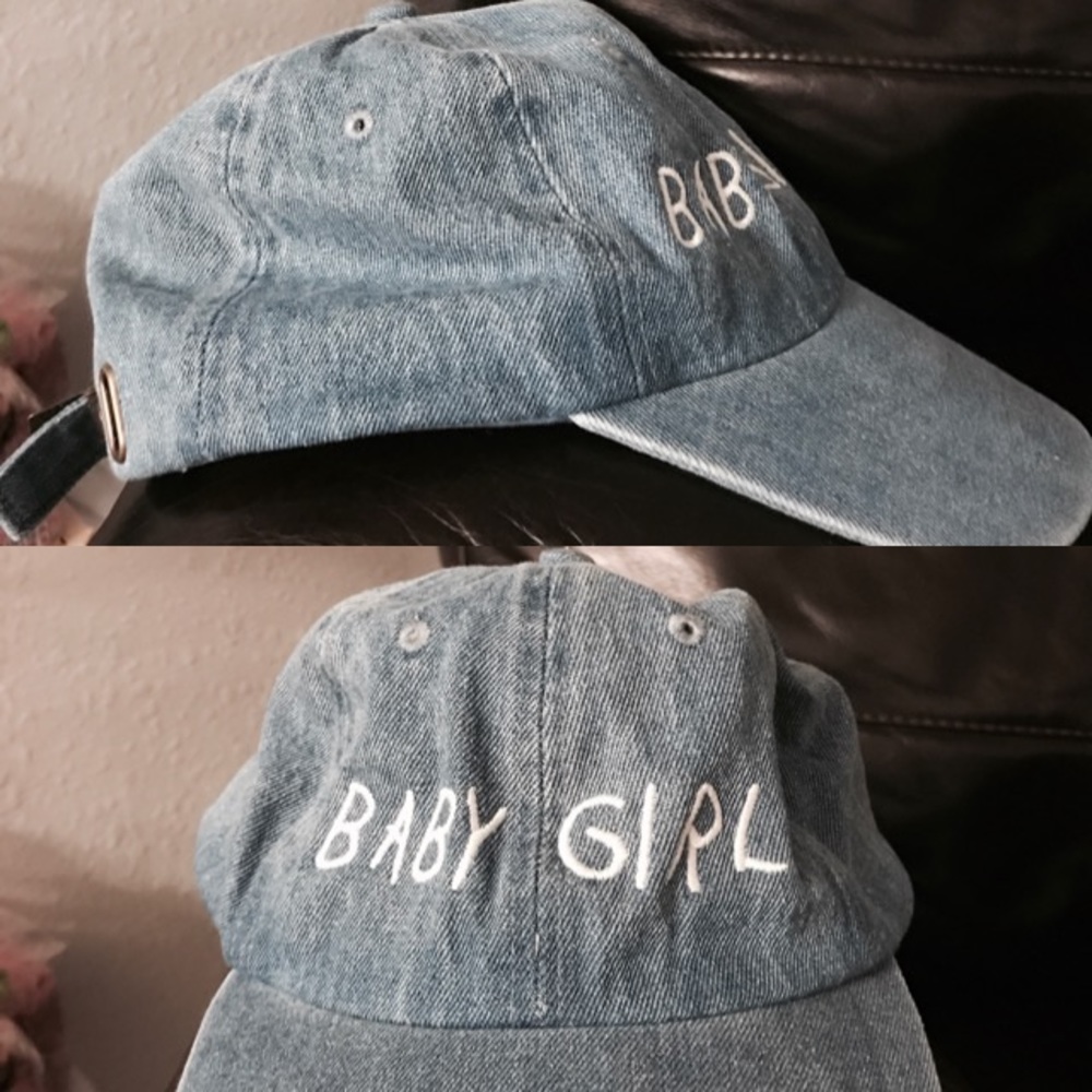 Denim "BabyGirl" Cap