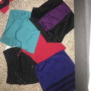 Bundle of 5 mini skirts