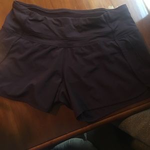 Plum shorts size 4