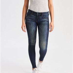 AEO super stretch skinny jeans