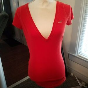 🌺Hollister V-neck Tee