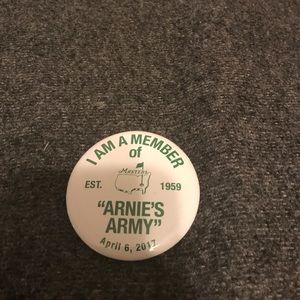 Arnie’s army pin