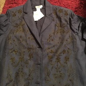 NWT $99 Coldwater Creek Jacket XL NWT $99 Coldwater Creek Jacket XL