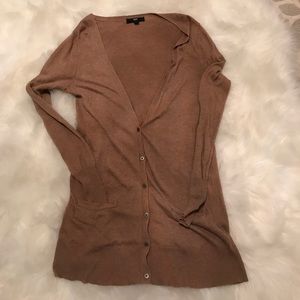 Mossimo Camel Longline Cardigan