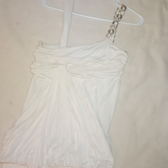 White Sky Style Grecian Dress - Picture 2 of 6