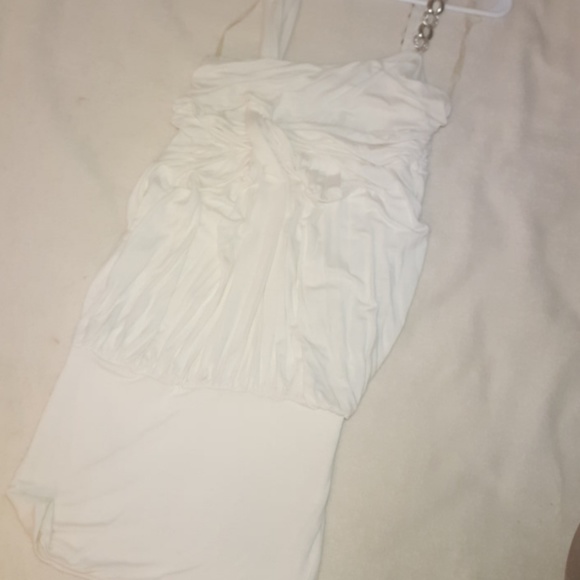 White Sky Style Grecian Dress - Picture 4 of 6