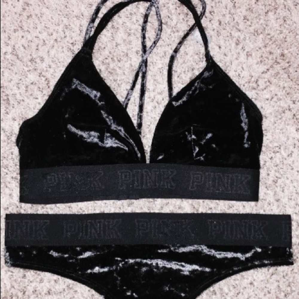 Victoria's Secret velvet set