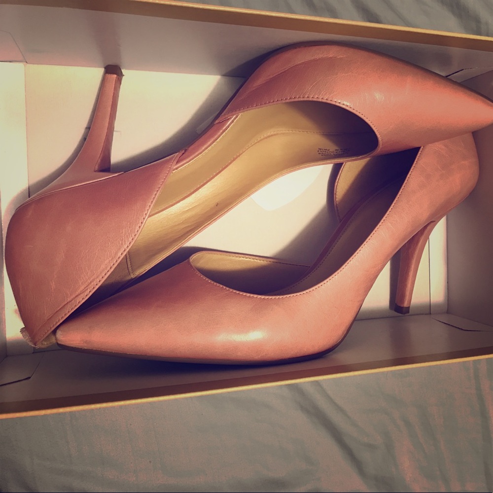 Pink Michael Kors heels. Size 11