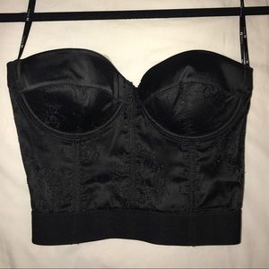 forever 21 black corset