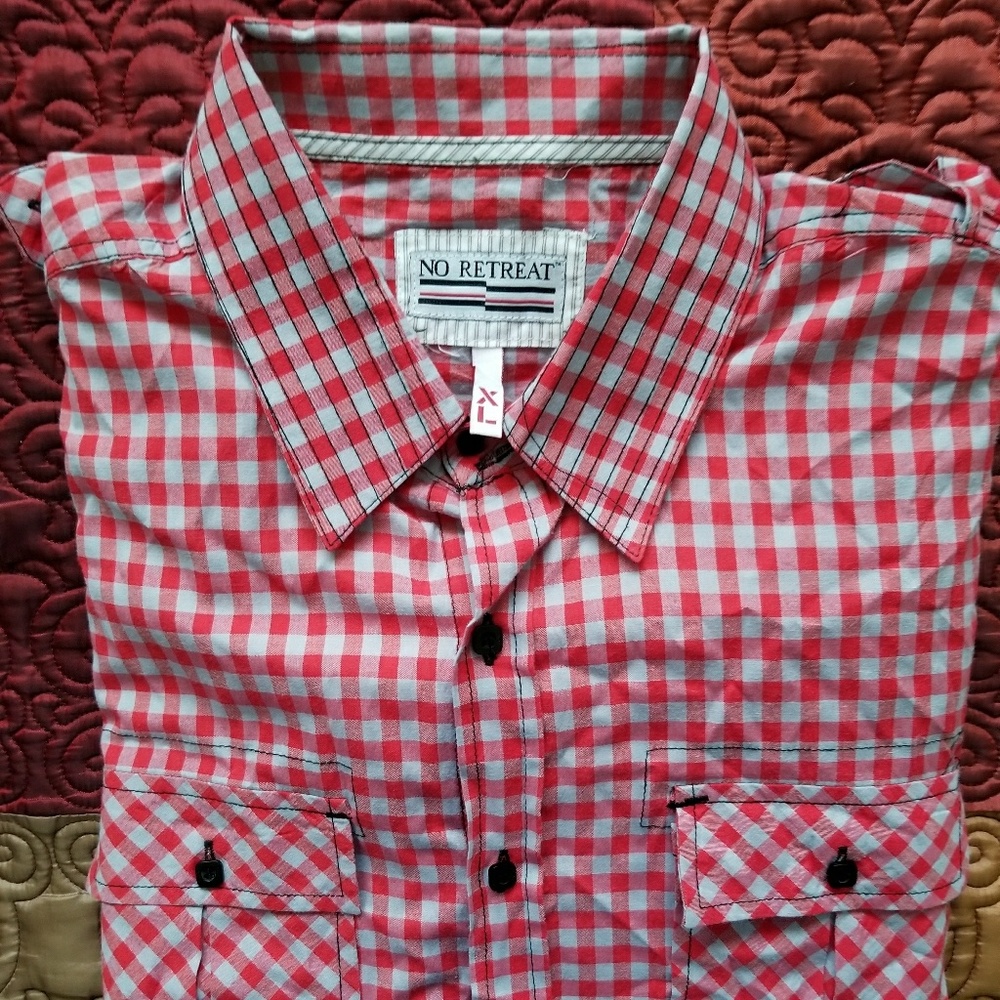 Large button up