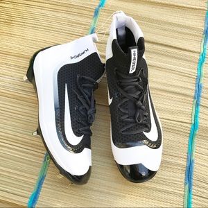 Nike huarache baseball cleats white/black Nike huarache baseball cleats white/black