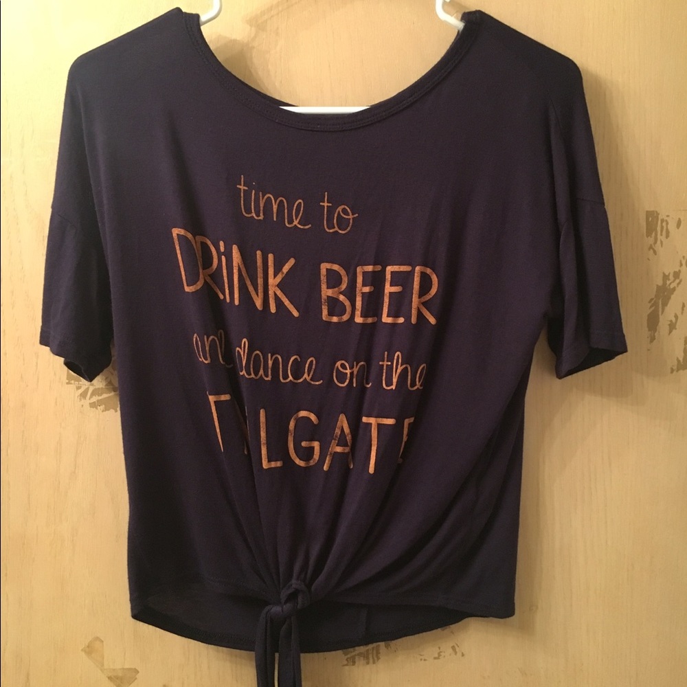 College shirt