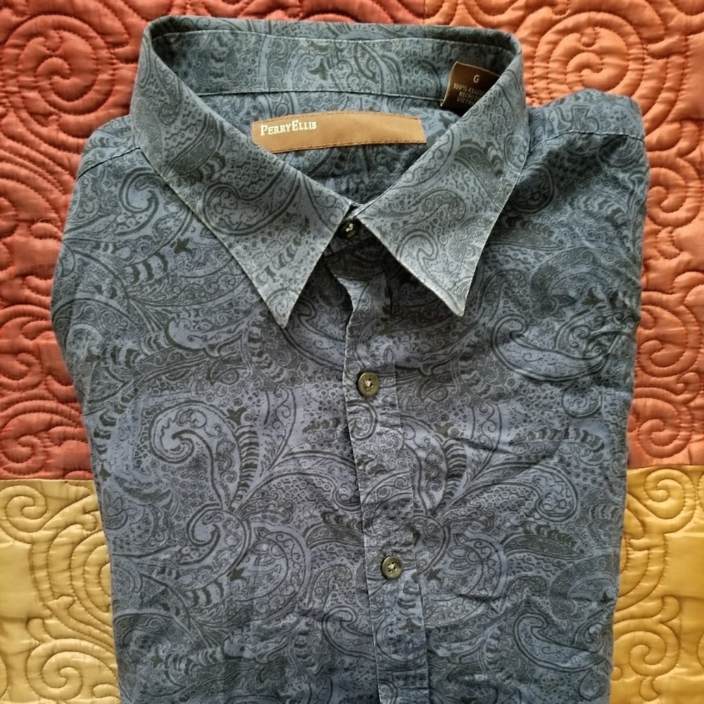 Pretty Ellis button up blue