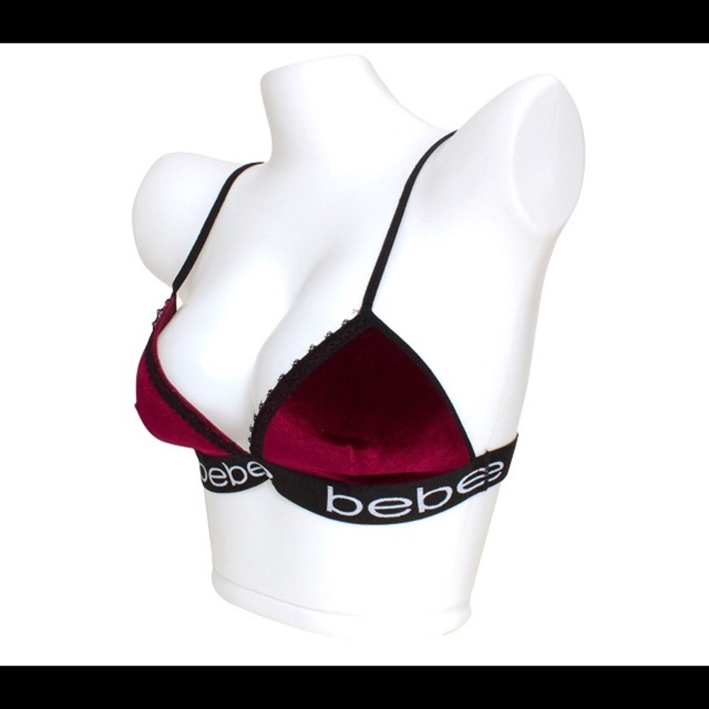 Bebe Velvet Bralette