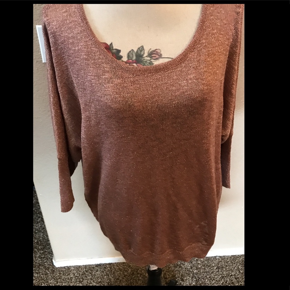 3 for $35 Mossimo XL Sweater-mauvish-berry color