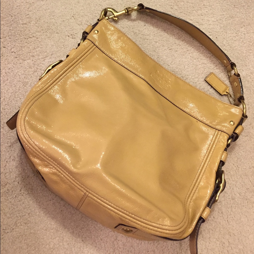 Leather Coach bag