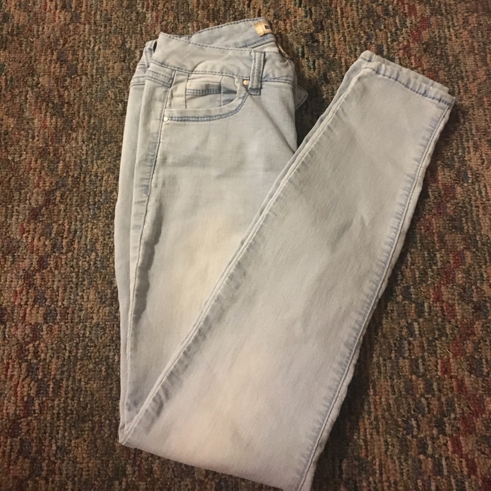 light washed jeans